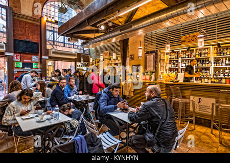 Italien Emilia Romagna Bologna Mercato di Mezzo Stockfoto