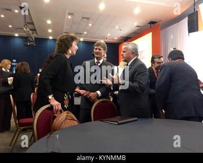 Stellvertretender Staatssekretär John Sullivan besucht die mexikanischen Business Summit in San Luis Potosí, Mexiko am 23. Oktober 2017. Stockfoto