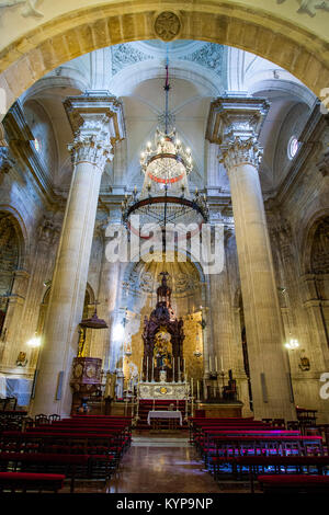 Ronda ist eine Stadt in der spanischen Provinz Malaga, in der autonomen Gemeinschaft von Andalusien, Iglesia De Nuestra Señora De La Merced Stockfoto