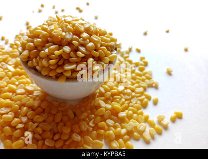 Split Mung Bean natürliche und gesunde Lebensmittel Stockfoto