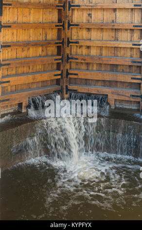 Lockport Schlösser Bezirk Erie Canal NY Stockfoto