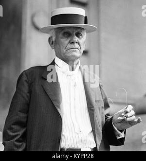 Asa Griggs Candler (1851-1929), Coca-Cola Company Gründer, auf einem Foto von 1923. (USA) Stockfoto