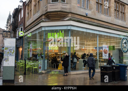 Wasabi Restaurant in Cambridge Cambridgeshire England Stockfoto