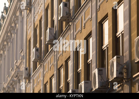 Die alte Fassade Stockfoto