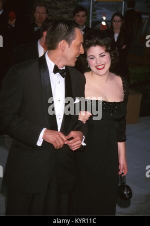 Monica Lewinsky und Johnathon Marschall bei der Vanity Fair Oscar Partei im Morton's in Los Angeles, CA. März 1999 © RTBoas/MediaPunch Stockfoto