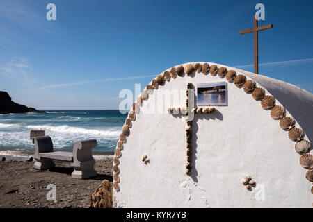 Offene Kapelle Los Molinos Puerto del Rosario Fuerteventura Kanarische Inseln Spanien Stockfoto