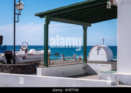 Offene Kapelle Los Molinos Puerto del Rosario Fuerteventura Kanarische Inseln Spanien Stockfoto