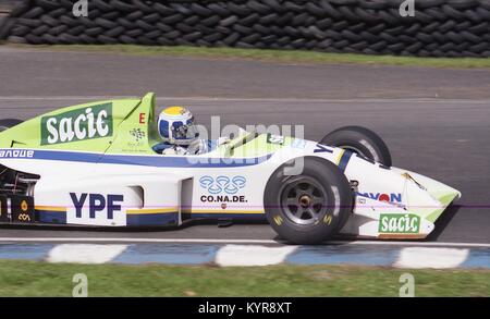 Jose Luis Di Palma, Team AJS, Reynard 91 D, Brirish Formel 2 Meisterschaft, Oulton Park, 19. Juli 1992 Stockfoto