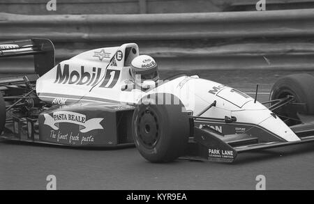 Jason Elliott, madgwick International, Reynard 91 D, Brirish Formel 2 Meisterschaft, Oulton Park, 19. Juli 1992 Stockfoto
