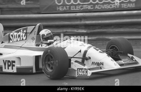 Jose Luis Di Palma, Team AJS, Reynard 91 D, Brirish Formel 2 Meisterschaft, Oulton Park, 19. Juli 1992 Stockfoto