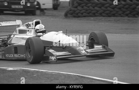 Peter Kox, Weylock Racing, Reynard 91 D, Brirish Formel 2 Meisterschaft, Oulton Park, 19. Juli 1992 Stockfoto