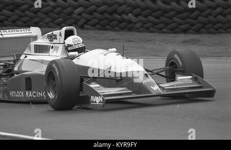 Peter Kox, Weylock Racing, Reynard 91 D, Brirish Formel 2 Meisterschaft, Oulton Park, 19. Juli 1992 Stockfoto