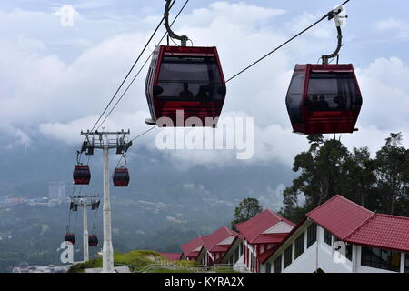 Genting Highlands, Malaysia - 2. November 2017: Genting Skyway Stockfoto