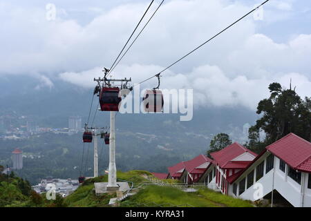 Genting Highlands, Malaysia - 2. November 2017: Awana Skyway - Resorts World Genting Stockfoto