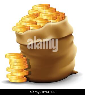 Grüner Pfeil graph. Vector Illustration. Stock Vektor