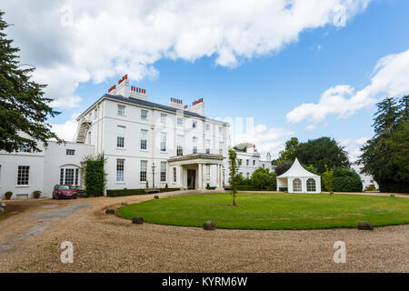 Frogmore House, die ikonische Große königliche Residenz Landhaus Villa, als Herrenhaus auf dem Frogmore Estate in Windsor, Berkshire, Großbritannien Stockfoto