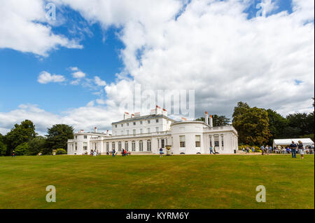 Frogmore House, die ikonische Große königliche Residenz Landhaus Villa, als Herrenhaus auf dem Frogmore Estate in Windsor, Berkshire, Großbritannien Stockfoto