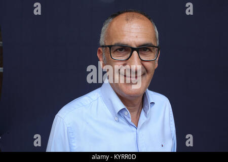 Portrait von Francesco Abate 10/09/2017 © Basso CANNARSA/Opale Stockfoto