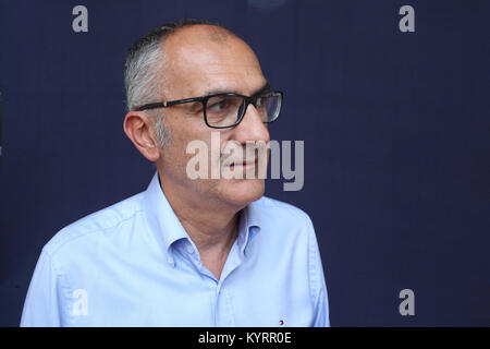 Portrait von Francesco Abate 10/09/2017 © Basso CANNARSA/Opale Stockfoto