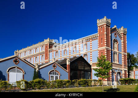 Frankreich, Marne (51), Reims, Maison de Champagne Vranken-Pommery // Frankreich, Marne, Reims, Maison de Champagne Vranken-Pommery (Haus Champagne Vranken-P Stockfoto