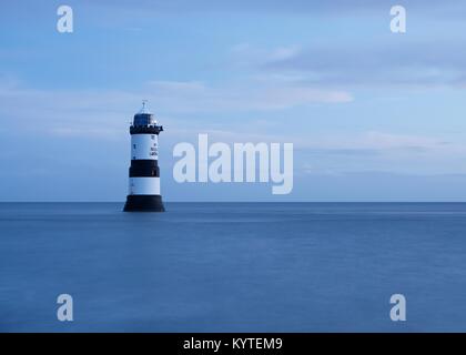 Penmon Leuchtturm Stockfoto