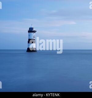 Penmon Leuchtturm Stockfoto
