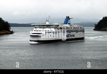 VICTORIA KANADA - 28. MAI 2016: BC Ferries Victoria-Vancouver Stockfoto