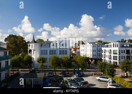 Insel Rügen, Deutschland: 26. September 2015: Morgen in Binz, Insel Rügen, Deutschland. Binz ist das größte Seebad auf der Insel Rügen Stockfoto