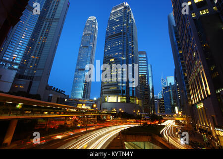 Hong Kong Central Stockfoto