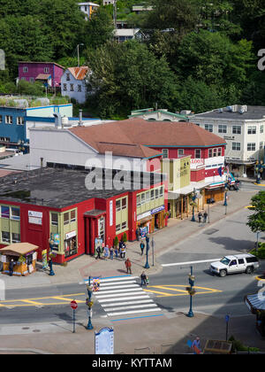 Juneau, State Capitol von Alaska Stockfoto