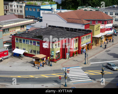 Juneau, State Capitol von Alaska Stockfoto