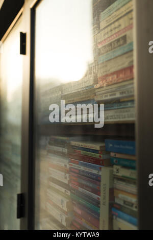 Fenster Buch Stockfoto