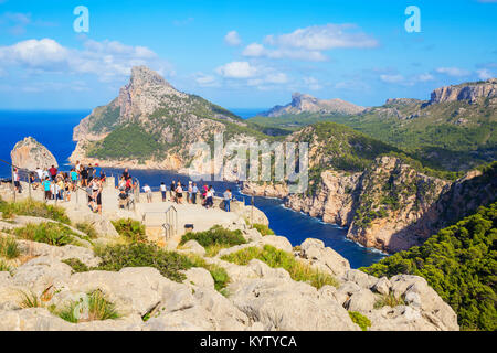 Cap de Formentor, Mallorca, Balearen, Spanien, Europa Stockfoto