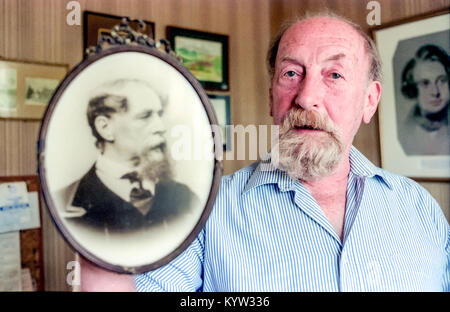 David Dickens, der Enkel von Charles Dickens, der crowborough, East Sussex Stockfoto