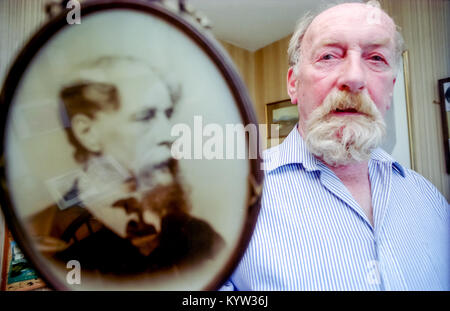 David Dickens, der Enkel von Charles Dickens, der crowborough, East Sussex Stockfoto