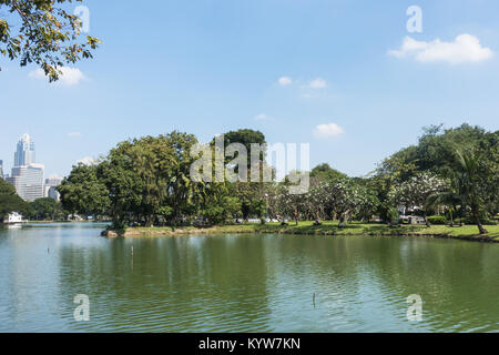 Bangkok Lumpini Park Stockfoto