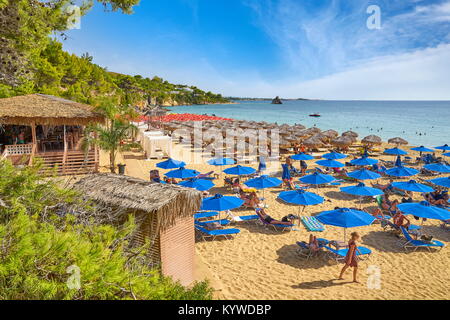 Gialos Beach in der Nähe von Agrostoli, Kefalonia, Griechenland Stockfoto