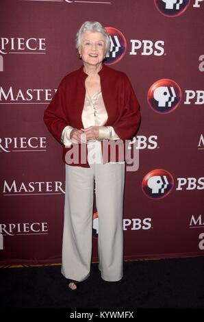 Los Angeles, CA, USA. 16 Jan, 2018. Angela Lansbury in der Ankunftshalle für kleine Frauen Photo Call, The Langham Huntington, Los Angeles, CA 16. Januar 2018. Credit: Priscilla Grant/Everett Collection/Alamy leben Nachrichten Stockfoto