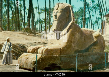Die Sphinx von Memphis Stockfoto