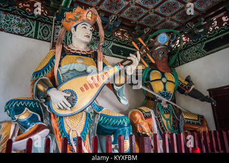 Chinesischen Kloster, Lumbini, Nepal, Asien. Stockfoto