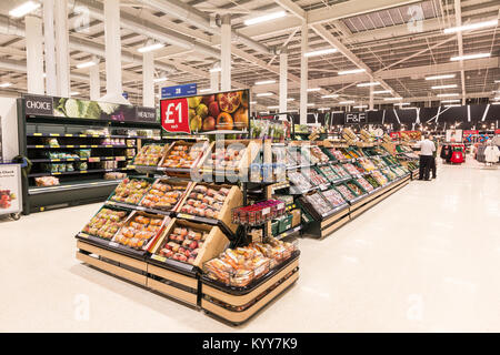 Tesco Extra, Rotherham, Yorkshire UK Stockfoto