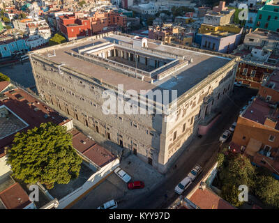 Alhóndiga de Granaditas, jetzt das Regionalmuseum von Guanajuato, Mexiko Stockfoto