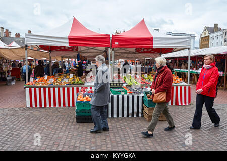 Northampton Markt, Northampton, England, Vereinigtes Königreich UK Stockfoto