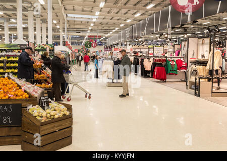 Tesco Extra, Rotherham, Yorkshire UK Stockfoto