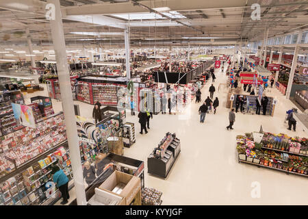 Tesco Extra, Rotherham, Yorkshire UK Stockfoto