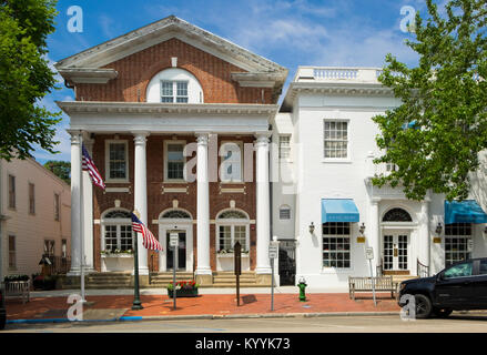 Southampton Village Hall, Main Street, Southampton, die Hamptons, Long Island, New York, USA Stockfoto