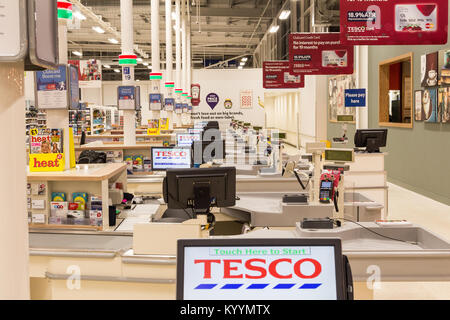 Tesco Extra, Rotherham, Yorkshire UK Stockfoto