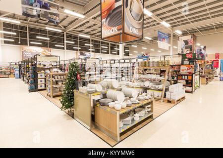 Tesco Extra, Rotherham, Yorkshire UK Stockfoto