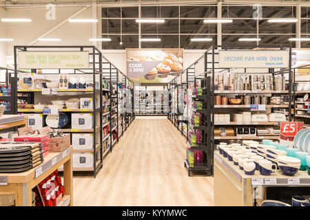 Tesco Extra, Rotherham, Yorkshire UK Stockfoto