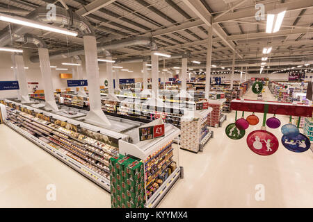 Tesco Extra, Rotherham, Yorkshire UK Stockfoto